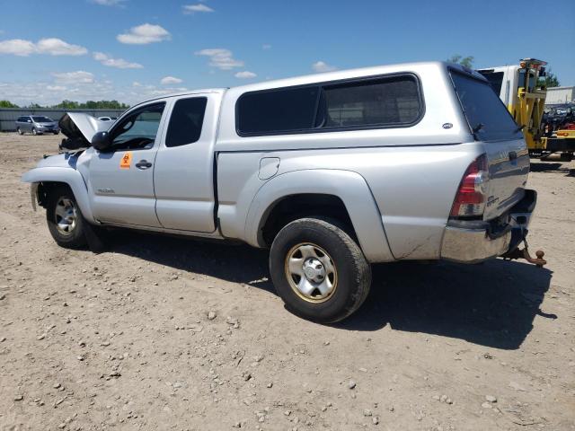 5TFUX4EN5DX018256 - 2013 TOYOTA TACOMA ACCESS CAB SILVER photo 2