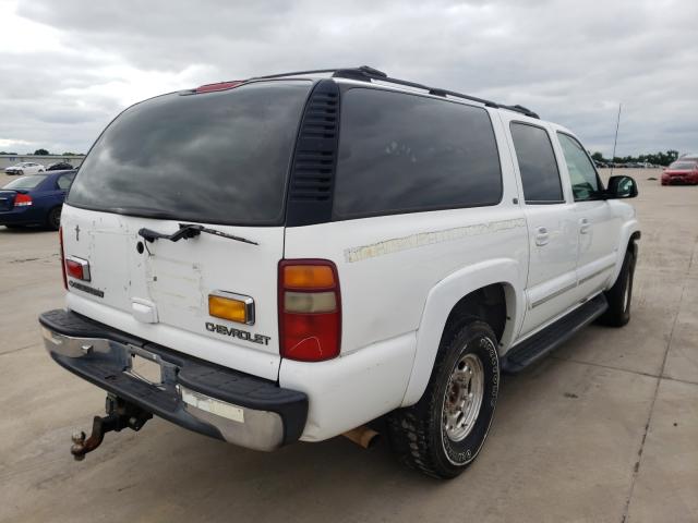 3GNGC26U31G228252 - 2001 CHEVROLET SUBURBAN C2500 WHITE photo 4