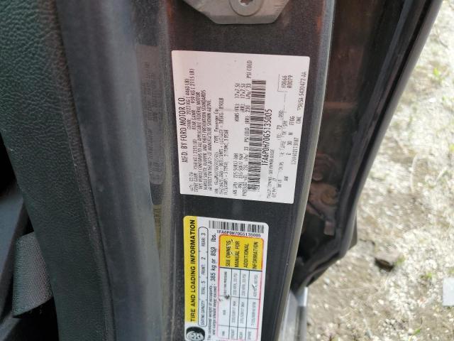 1FA6P0H70G5135005 - 2016 FORD FUSION SE 灰色 照片 12