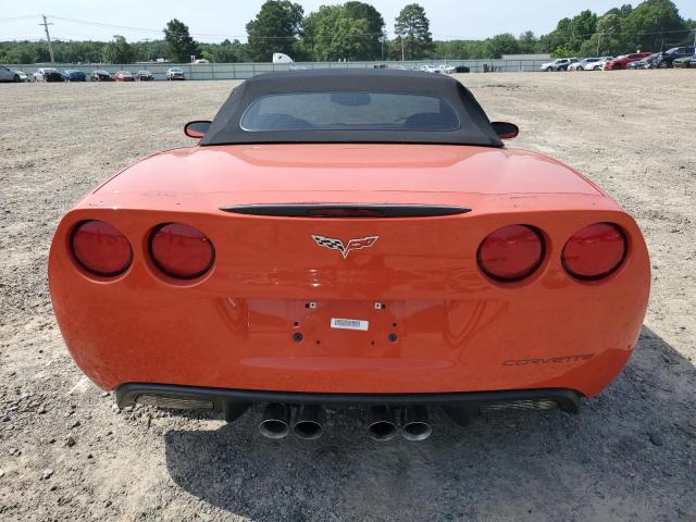 1G1YD3DW5B5100035 - 2011 CHEVROLET CORVETTE ORANGE photo 6