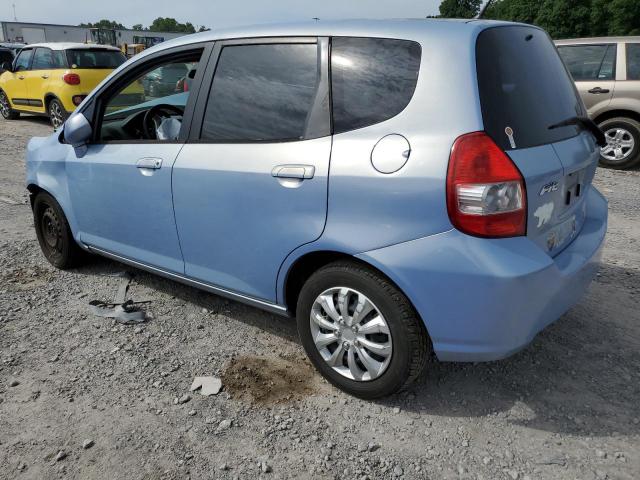 JHMGD38408S071757 - 2008 HONDA FIT BLUE photo 2