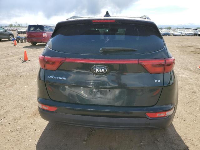 KNDPNCAC0K7524057 - 2019 KIA SPORTAGE EX BLACK photo 6