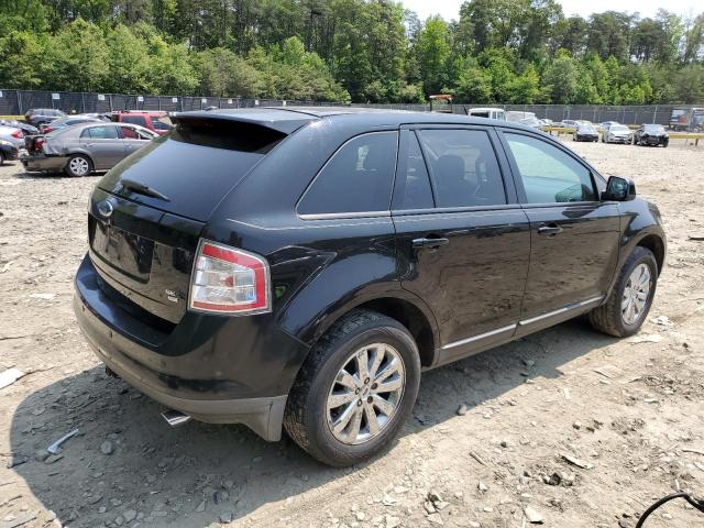 2FMDK49C37BA22143 - 2007 FORD EDGE SEL PLUS BLACK photo 3