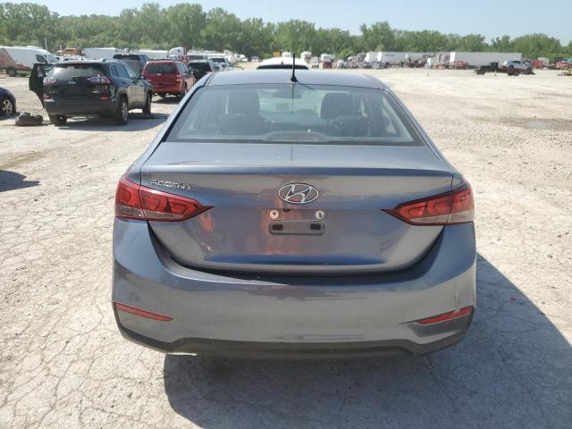3KPC24A6XLE104959 - 2020 HYUNDAI ACCENT SE GRAY photo 6