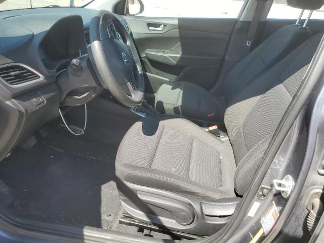 3KPC24A6XLE104959 - 2020 HYUNDAI ACCENT SE GRAY photo 7