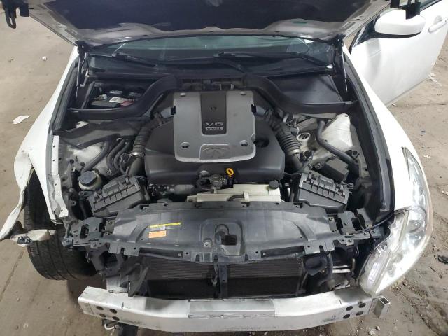JN1CV6AP4CM626440 - 2012 INFINITI G37 BASE WHITE photo 11