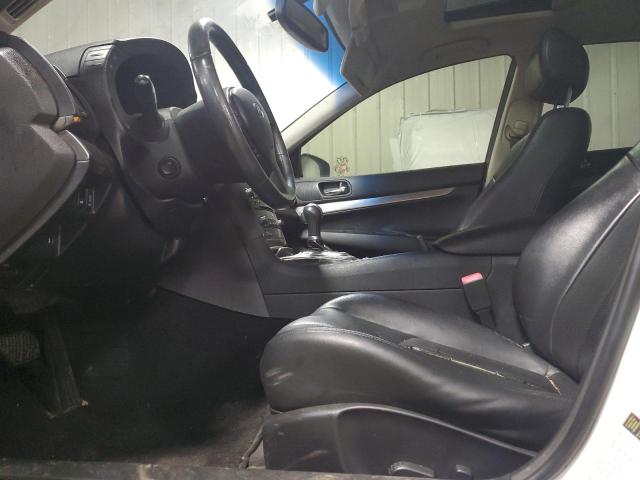 JN1CV6AP4CM626440 - 2012 INFINITI G37 BASE WHITE photo 7