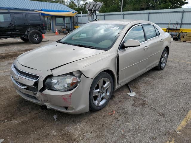 1G1ZH57B49F158932 - 2009 CHEVROLET MALIBU 1LT GOLD photo 1