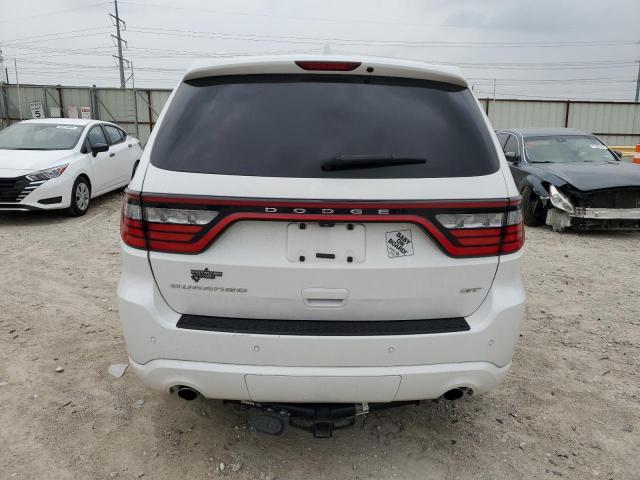 1C4RDHDG1KC717512 - 2019 DODGE DURANGO GT WHITE photo 6