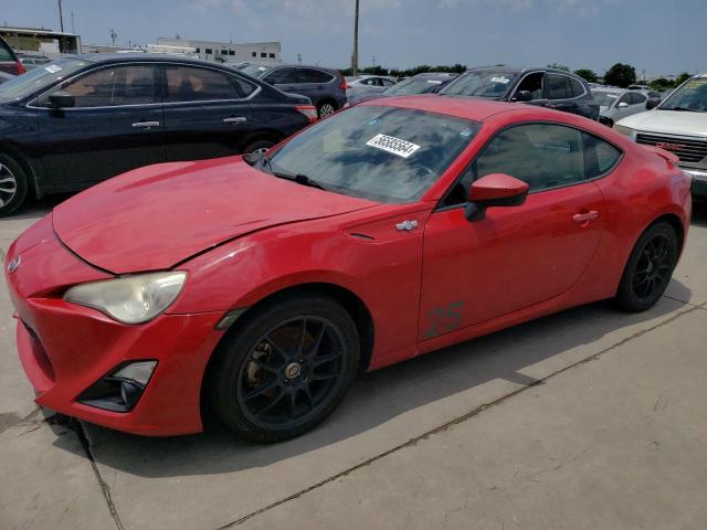 JF1ZNAA10D2725412 - 2013 TOYOTA SCION FR-S 红色 照片 1