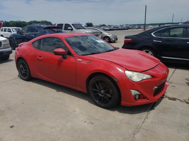 JF1ZNAA10D2725412 - 2013 TOYOTA SCION FR-S 红色 照片 4