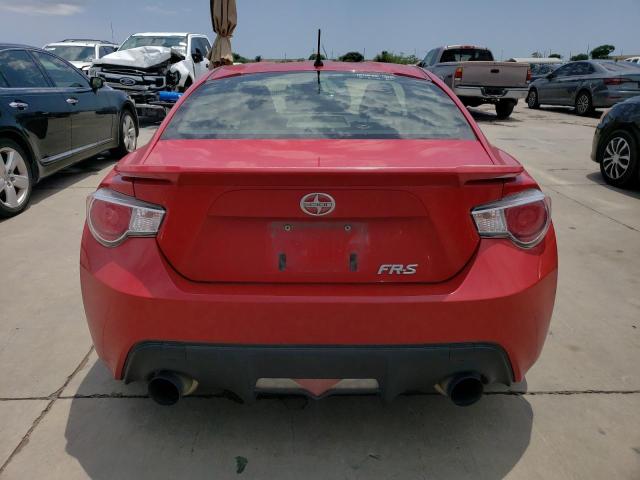 JF1ZNAA10D2725412 - 2013 TOYOTA SCION FR-S RED photo 6