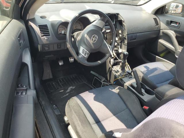 JTKDE167370198296 - 2007 TOYOTA SCION TC BLACK photo 8