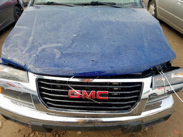 1GTH6MFE9C8106545 - 2012 GMC CANYON SLE  photo 7