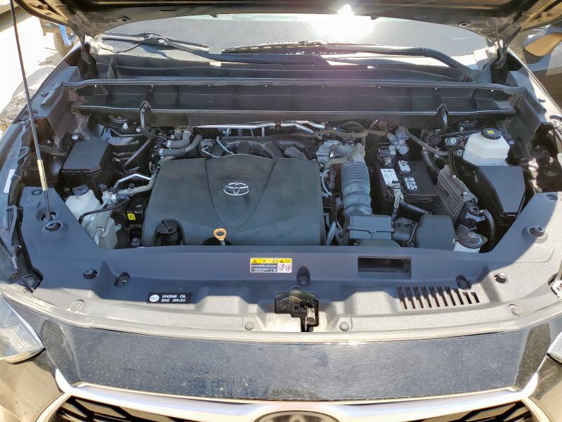 5TDGZRAH0LS501856 - 2020 TOYOTA HIGHLANDER XLE BLACK photo 12