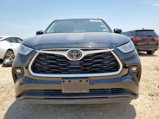 5TDGZRAH0LS501856 - 2020 TOYOTA HIGHLANDER XLE BLACK photo 5