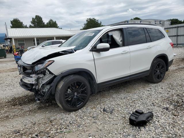 5FNYF5H2XNB037392 - 2022 HONDA PILOT SE WHITE photo 1