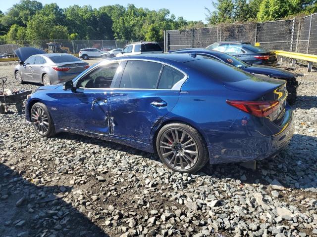 JN1FV7AR4KM830299 - 2019 INFINITI Q50 RED SPORT 400 BLUE photo 2