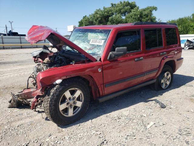 1J8HG48N36C247082 - 2006 JEEP COMMANDER RED photo 1