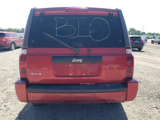 1J8HG48N36C247082 - 2006 JEEP COMMANDER 红色 照片 6