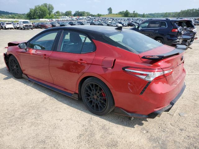 4T1NZ1AK0LU043764 - 2020 TOYOTA CAMRY TRD RED photo 2