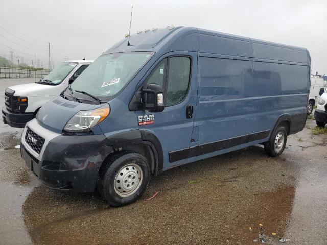 3C6URVJG8KE560141 - 2019 RAM PROMASTER 3500 HIGH ლურჯი ფოტო 1