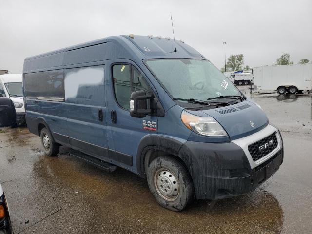 3C6URVJG8KE560141 - 2019 RAM PROMASTER 3500 HIGH ლურჯი ფოტო 4