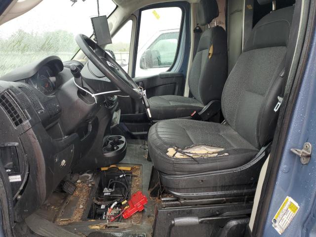 3C6URVJG8KE560141 - 2019 RAM PROMASTER 3500 HIGH ლურჯი ფოტო 7