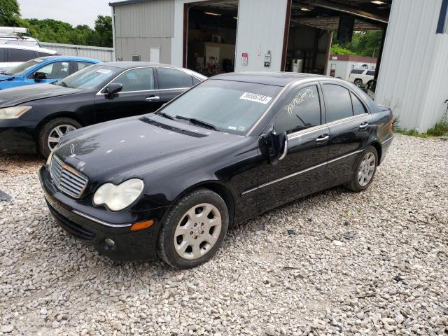 WDBRF92H06F762570 - 2006 MERCEDES-BENZ C 280 4MATIC BLACK photo 1