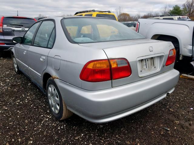 2HGEJ6615YH523822 - 2000 HONDA CIVIC BASE  foto 3