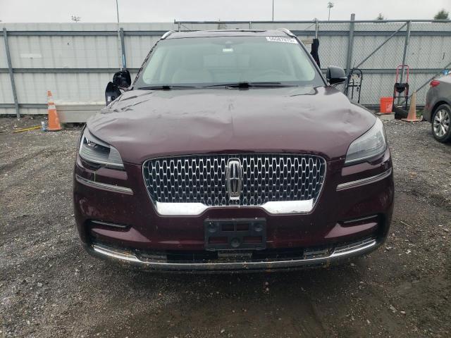 5LM5J6XC4NGL19480 - 2022 LINCOLN AVIATOR ბურგუნდია ფოტო 5