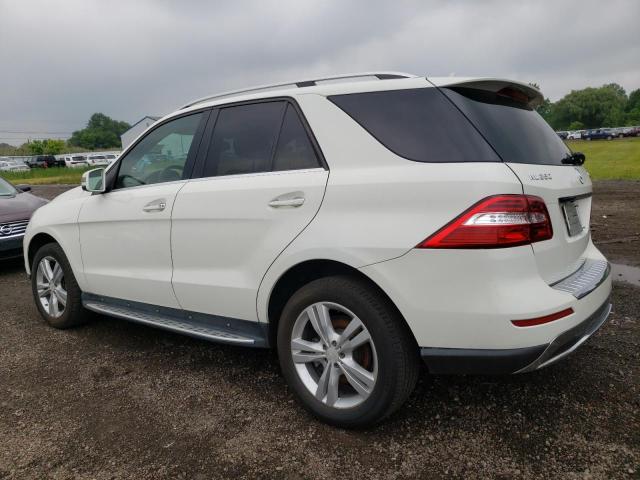 4JGDA5HB4DA158676 - 2013 MERCEDES-BENZ ML 350 4MATIC WHITE photo 2