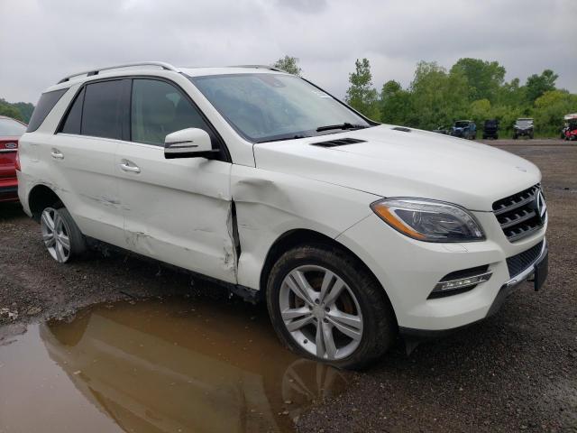 4JGDA5HB4DA158676 - 2013 MERCEDES-BENZ ML 350 4MATIC WHITE photo 4