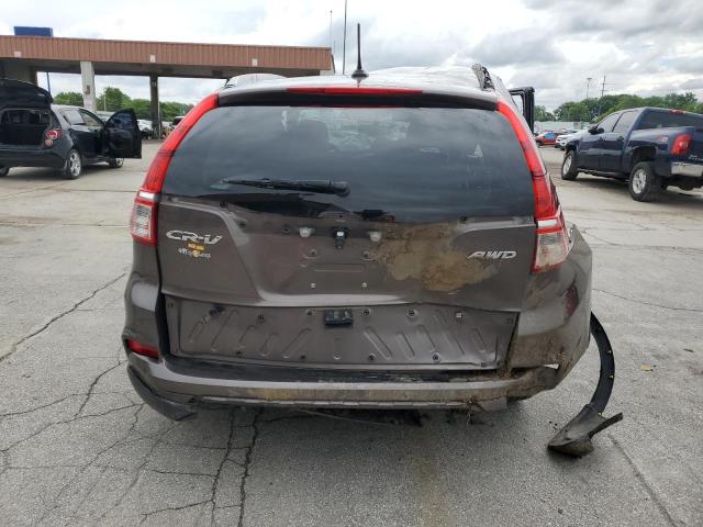 2HKRM4H72FH603659 - 2015 HONDA CR-V EXL TAN photo 6