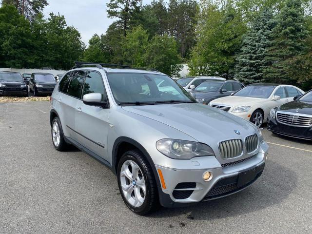 5UXZW0C58C0B90049 - 2012 BMW X5 XDRIVE35D SILVER photo 1