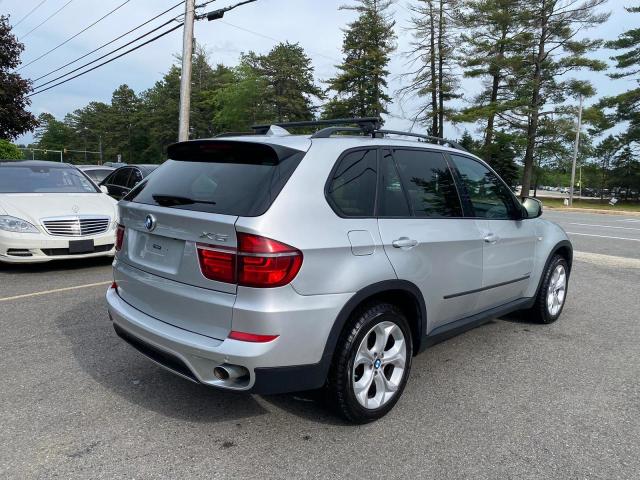 5UXZW0C58C0B90049 - 2012 BMW X5 XDRIVE35D SILVER photo 3