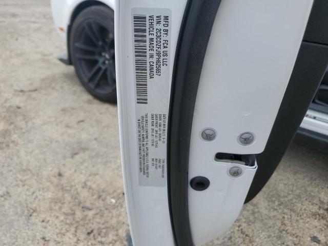 2C3CDZFJ9PH625657 - 2023 DODGE CHALLENGER R/T SCAT PACK WHITE photo 13
