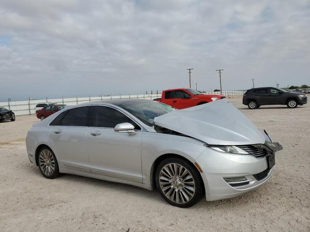 3LN6L2GK4ER801683 - 2014 LINCOLN MKZ SILVER photo 4