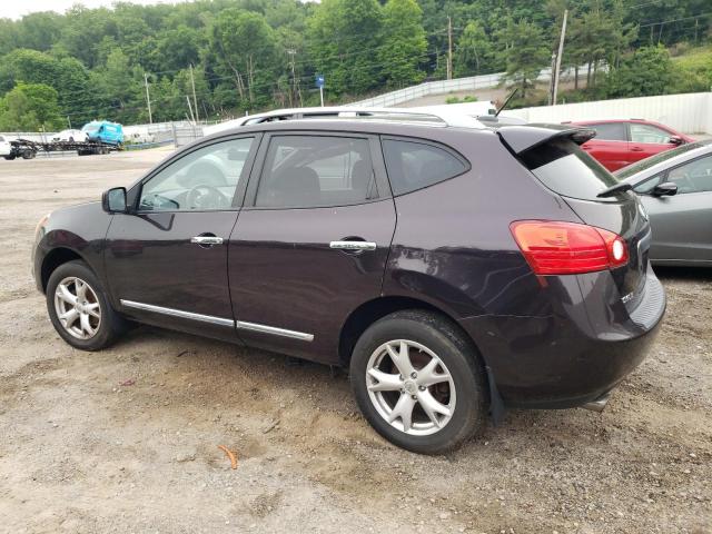 JN8AS5MV2BW292644 - 2011 NISSAN ROGUE S BURGUNDY photo 2