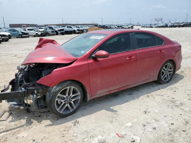 3KPF34AD0KE049753 - 2019 KIA FORTE GT LINE RED photo 1