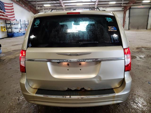 2A4RR8DG6BR777112 - 2011 CHRYSLER TOWN & COU TOURING L GOLD photo 6