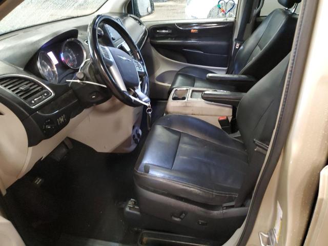 2A4RR8DG6BR777112 - 2011 CHRYSLER TOWN & COU TOURING L GOLD photo 7