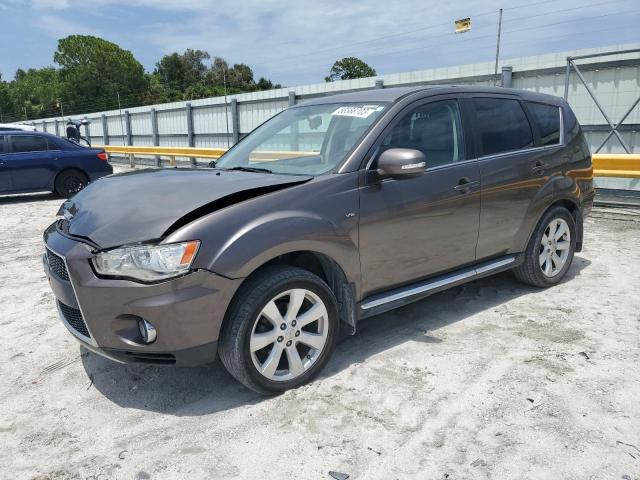 JA4JT5AX8BU036075 - 2011 MITSUBISHI OUTLANDER GT GRAY photo 1