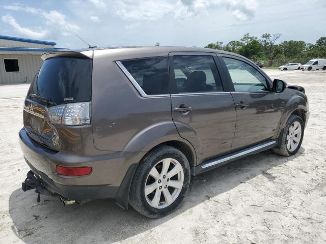 JA4JT5AX8BU036075 - 2011 MITSUBISHI OUTLANDER GT GRAY photo 3