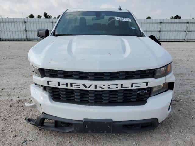 1GCPWBEH3MZ157191 - 2021 CHEVROLET SILVERADO C1500 CUSTOM WHITE photo 5