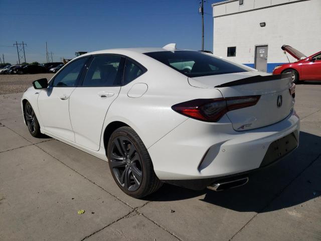 19UUB6F56MA011099 - 2021 ACURA TLX TECH A WHITE photo 2