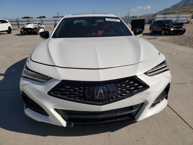 19UUB6F56MA011099 - 2021 ACURA TLX TECH A WHITE photo 5