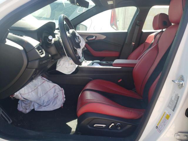 19UUB6F56MA011099 - 2021 ACURA TLX TECH A WHITE photo 7