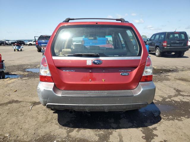 JF1SG67617H714674 - 2007 SUBARU FORESTER 2.5X LL BEAN RED photo 6