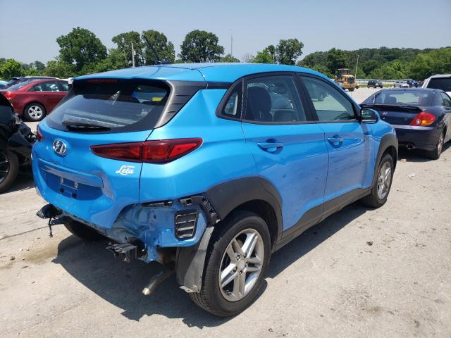 KM8K12AA1MU640088 - 2021 HYUNDAI KONA SE BLUE photo 3